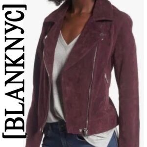 NWT ~ BLANKNYC SUEDE MOTO JACKET sz M